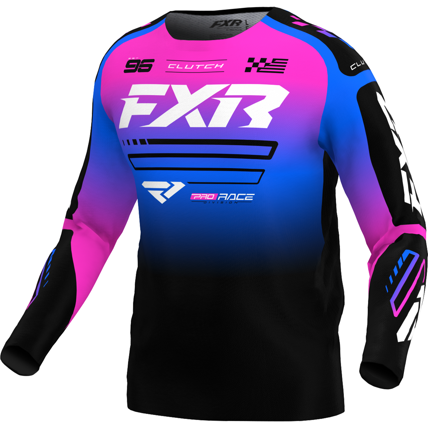 JERSEY FXR CLUTCH BLACK/BLUE/PINK