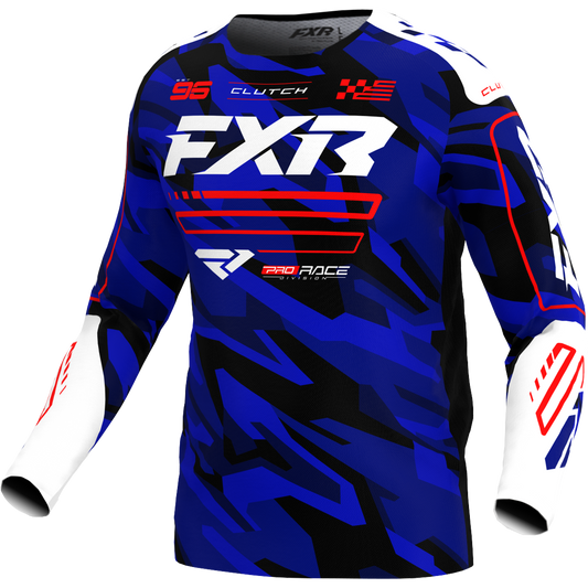 JERSEY FXR CLUTCH BLUE/CAMO/RED