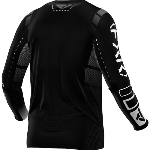 JERSEY FXR PODIUM BLACK/WHITE