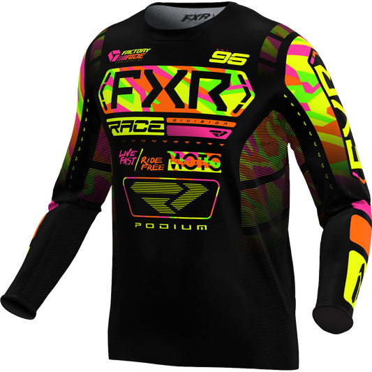 JERSEY FXR PODIUM SHERBET CAMO