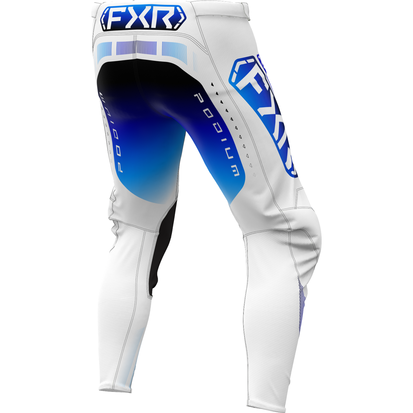 PANTALÓN FXR PODIUM WHITE/BLUE