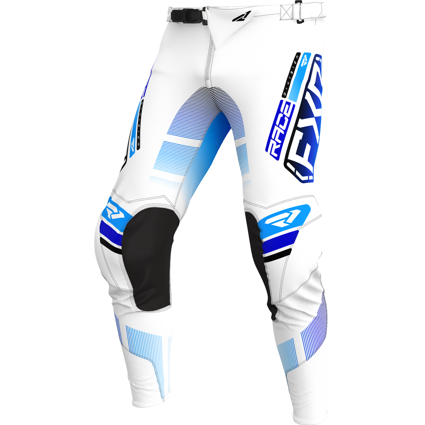 PANTALÓN FXR PODIUM WHITE/BLUE