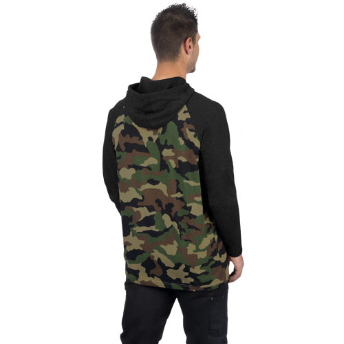 POLERON M TRAINER PREMIUM LITE HOODIE 24 CAMO/BLACK