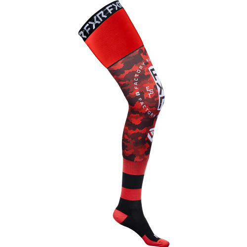 CALCETINES FXR RIDING SOCK 24 RED/BLACK