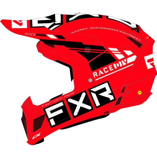 CASCO FXR CLUTCH CX PRO RED/BLACK MIPS 23