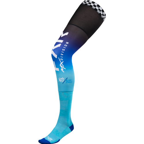 CALCETINES FXR RIDING SOCK 24 BLACK/BLUE