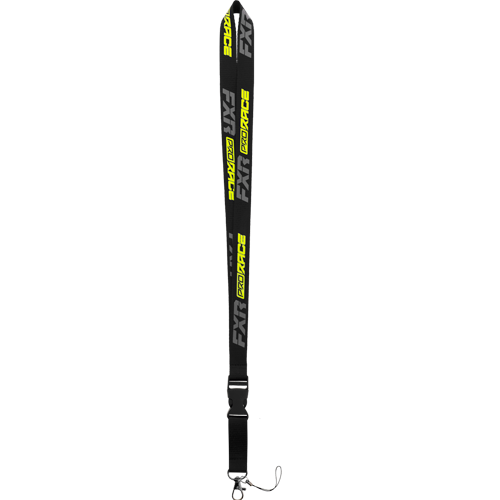 LANYARD FXR RACE DIV 24 BLACK/HIVIS