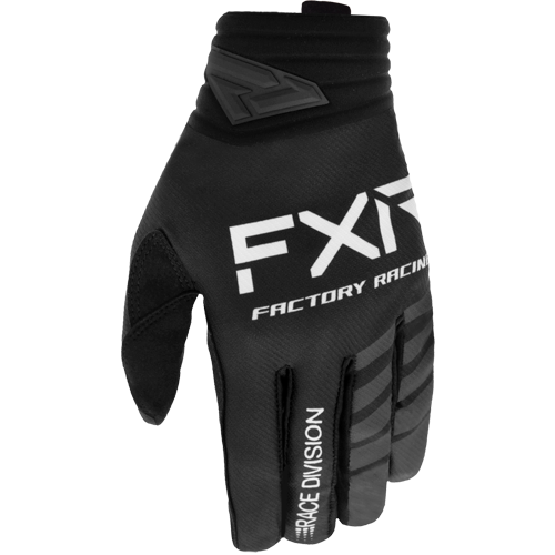 GUANTE FXR PRIME MX BLACK/WHITE