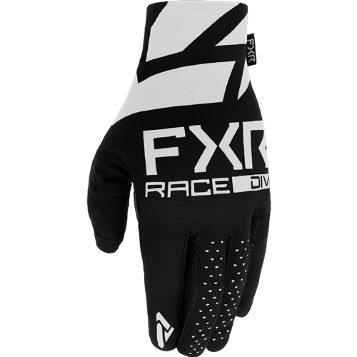 GUANTE FXR YOUTH PRO-FIT LITE MX BLACK/WHITE