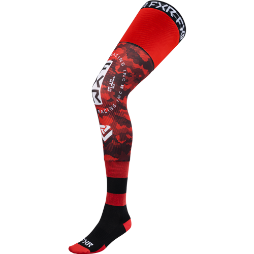 CALCETINES FXR RIDING SOCK 24 RED/BLACK