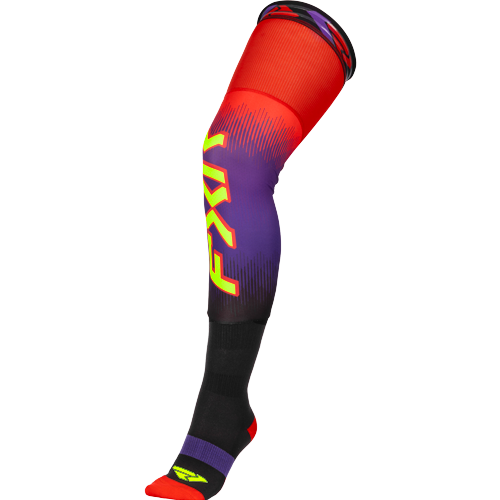 CALCETINES FXR RIDING SOCK 26 RED/PURPLE