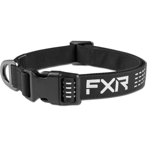 DOG COLLAR 24 BLACK/GREY